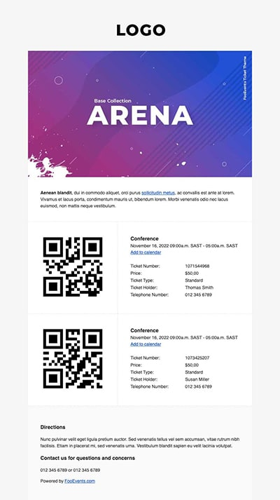 FooEvents Ticket Themes 8 image 6