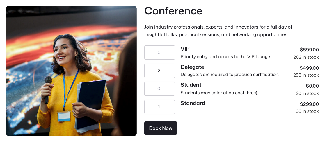 FooEvents for WooCommerce 1 conferences 1 1